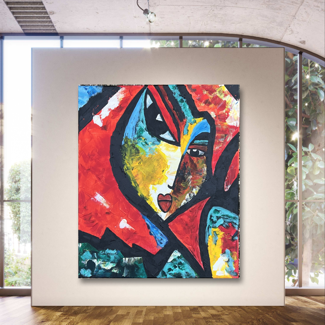 "Lady d'Agay" Original Artwork by Séverine Rigaud