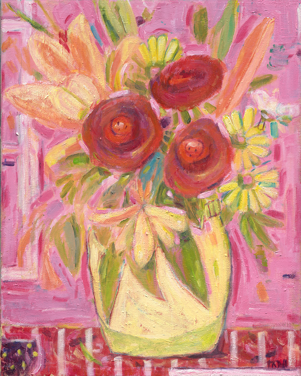 "The Gift" Original Artwork by Phyllis Kirsch Dell