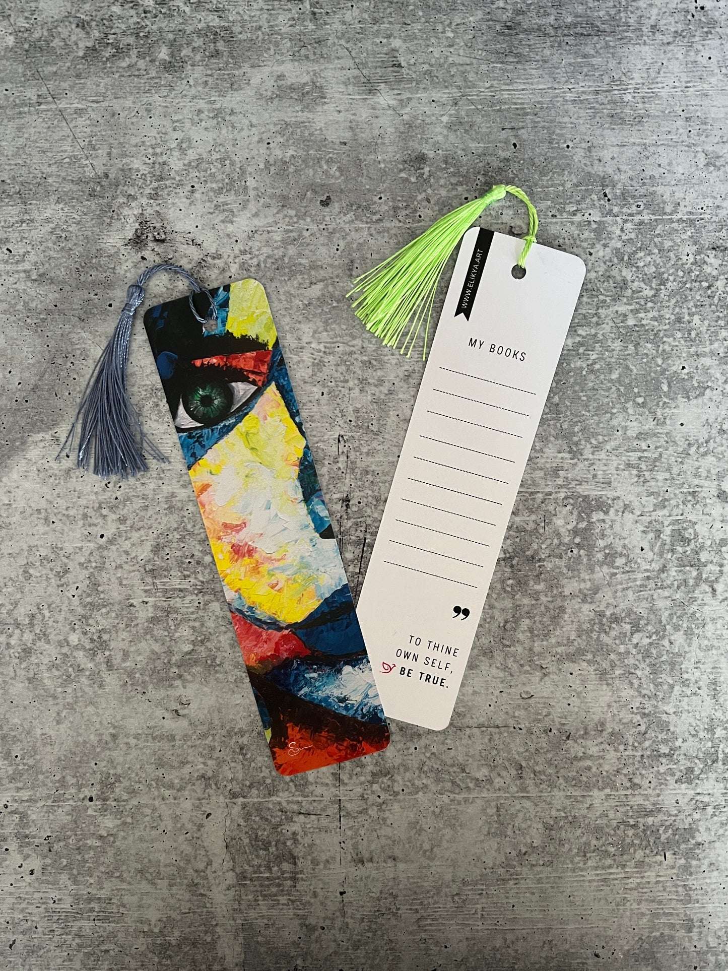 "The Blue One" Bookmark