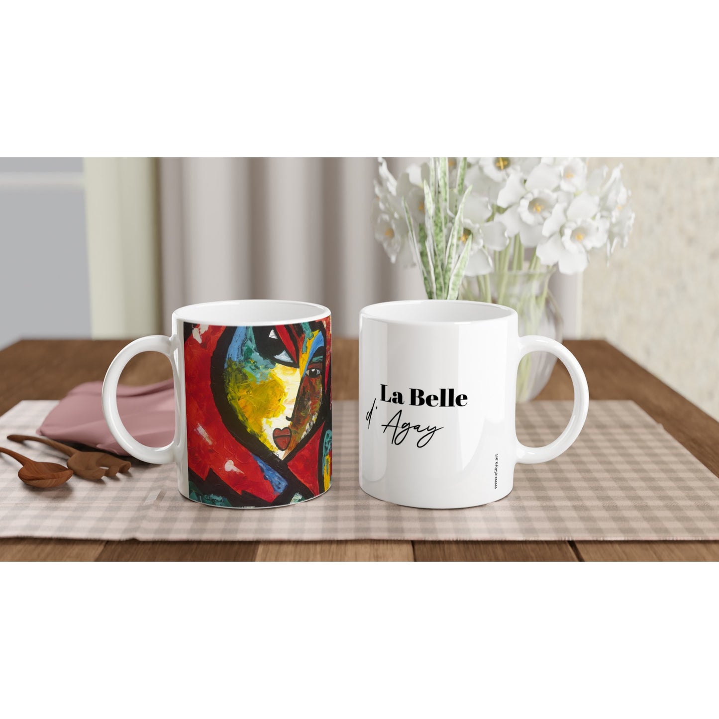"La Belle d'Agay" Ceramic Mug